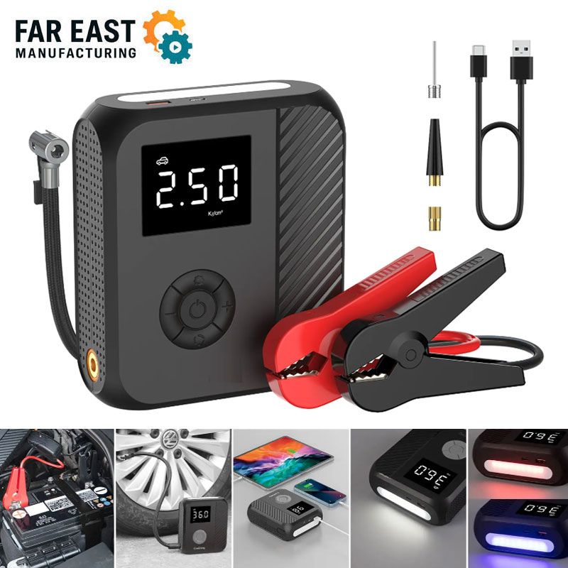 Jump Starter dengan Kompresor Udara
